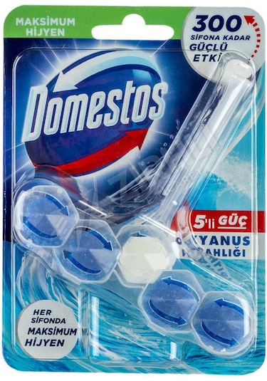 5 Adet Domestos Wc Blok Okyanus Ferahlığı 55 Gr