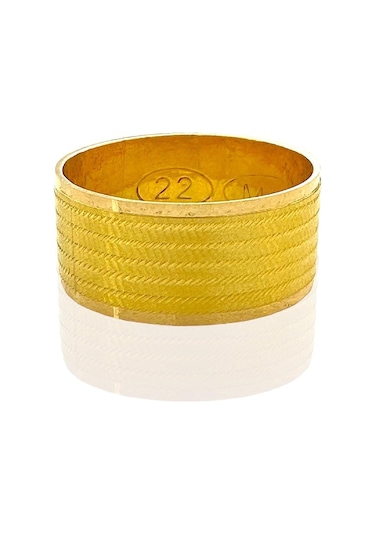 22 Ayar Altın Trabzon Modeli 9 Mm Alyans Yüzük