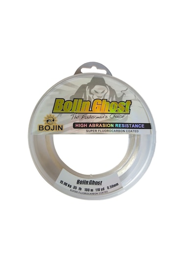 Bojin Ghost Fluorocarbon Misina 100 Mt 0.25 Mm