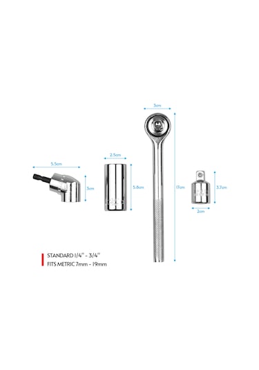Suofeng Evrensel Çap Anahtar Takımı 4 Parça - 7-19mm Matkap Adaptörü, Hızlı Sıkma Ve Çözme İçin Mükemmel Dıy Aleti
