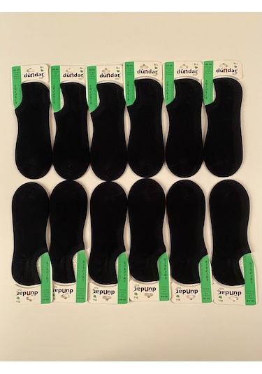 Dündar 10'Lu  Bambu Erkek Sneaker Çorap Solmaz Burun Dikişsiz