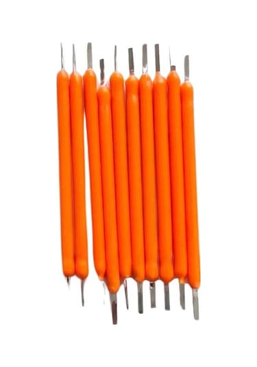 3v 38mm Led Kırmızı Filament Retro Tungsten Led 10 Adet
