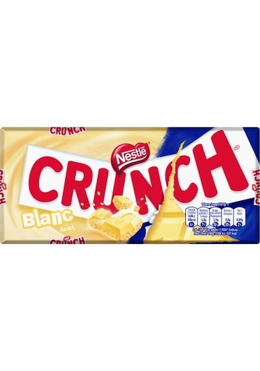 Nestle Crunch Gluten Free White Chocolate 100 G