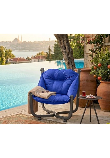 Missidea Standart Elit Relax Mavi Koltuk