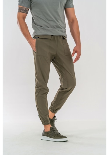 Combat Tactical Pantolon Jogger Safari - 513-663-bej