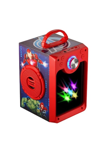 Marvel Avengers Yenilmezler Karaoke Seti Hoparlörlü Mikrofonlu Iş