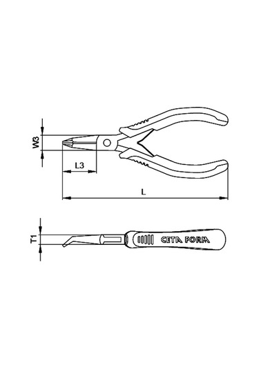 Ceta Form H21n-130sb Elektronikçi Eğri Tepe Keski dar Kesici Ağı