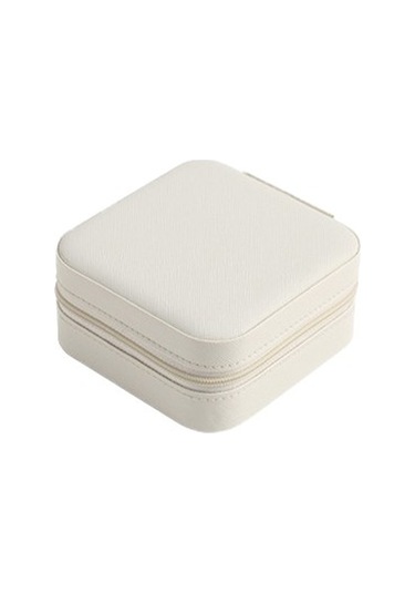 Soulader Şık Ve Pratik Küçük Boy Antika Tasarım Takı Saklama Kutusu Beyaz