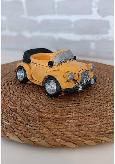 Araba Şeklinde Saksı Farklı Renklerde