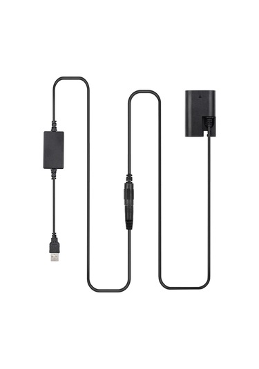 Kosona Andoer Dr-e6 Canon Lp-e6 Sahte Pil, 5v 2a Usb Artırıcı Kablolu 200cm , 8v Çıkış, 5d2/5d3/5d4/6d/6d2/60d/7d/70d/80d/90d Dslr Kameralar İçin, Güvenlik Koruma Ce Onaylı