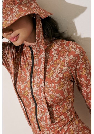 Bağlamalı Bucket Şapka Terra Floral Terra Floral