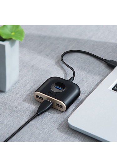 Baseus Square 4 In 1 100 CM USB Hub