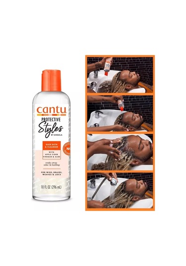 Cantu Angela Koruyucu Stiller Saç Temizleyici Ve Arındırıcı 296 Ml Kıvırcık Saçlar