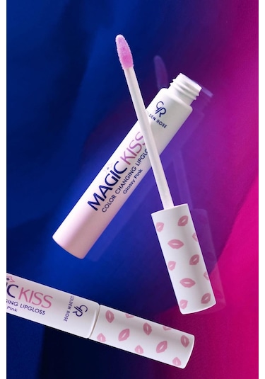 Golden Rose Magic Kiss Color Changing Lipgloss Pink