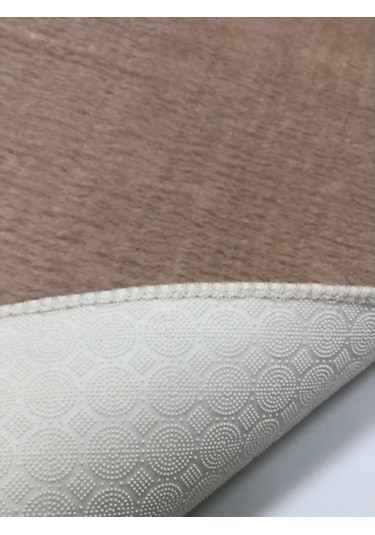 Kaymaz Taban Pofuduk Post Peluş Halı Beyaz-Antrasit-Vizon