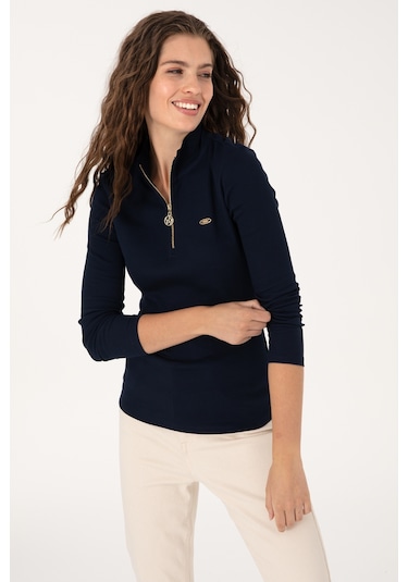 U.s. Polo Assn. Kadın Lacivert Sweatshirt 50313564-vr033 Lacivert