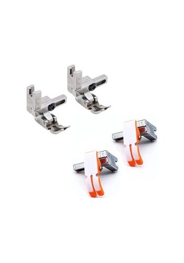 Gösterildiği Gibi Plastic-2pcs Evrensel Baskı Ayağı T3 3 In 1 Baskı Ayağı Ayarlanabilir Sol Ve Sağ Tek Taraflı Baskı Ayağı