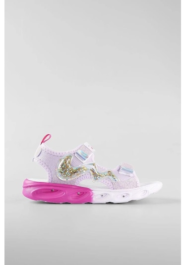 Vicco Legendy 332.f25y.179 Kız Çocık Işıklı Sandalet Lila 31-35 Lila