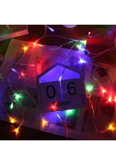 Led Yıldız Işıkları İpli Tatil Renkli Işıklar Gece Işıkları Açık Kamp Çadırı Noel Dekorasyon Işıkları Diğer