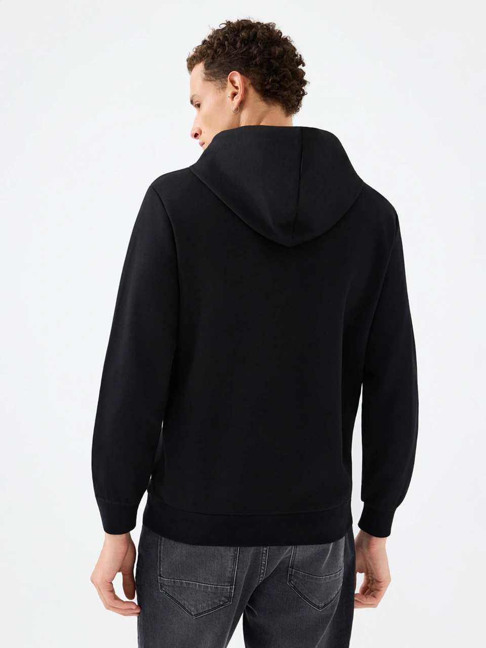 Loft Regular Fit Siyah Erkek Sweatshirt Lf2041153 Siyah