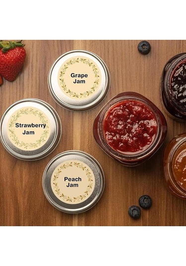 Suntek 200 Parça Kavanoz Etiket Çıkartmaları Scrapbooking