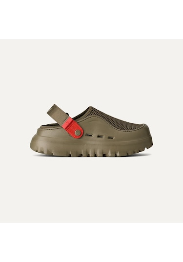 Terlik Erkek 1175051 Ugg M Peakmod Breathe Burnt Olıve / Red Pepper