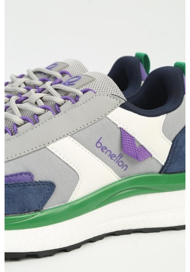 Benetton 11132 Memory Taban Kadın Spor Ayakkabı 267800001805 6 Gri Gri