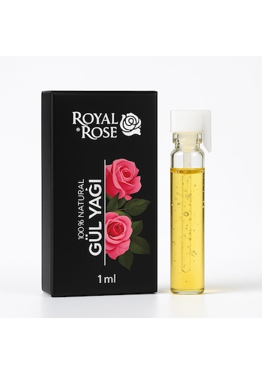 Royal Rose Doğal Gül Yağı 1 ML