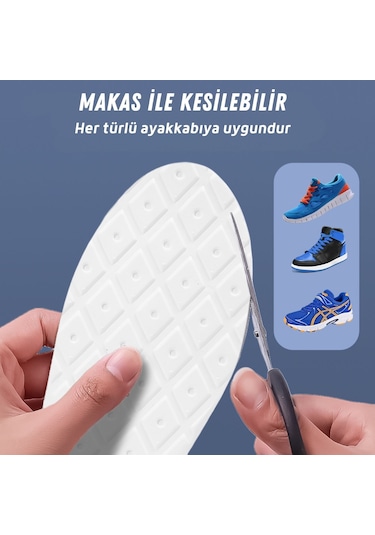 Anatomik, Rahat, Konforlu, Sporcu, Ayakkabı Tabanlığı 36-37