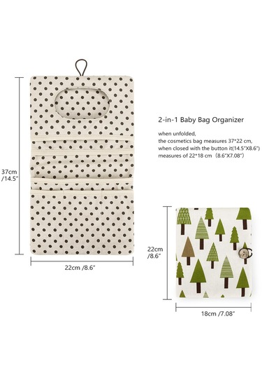 Dolıty Mini Bebek Bezi Kese Plaj Dişlileri Seyahat Nappy Ağaç 1 Numara