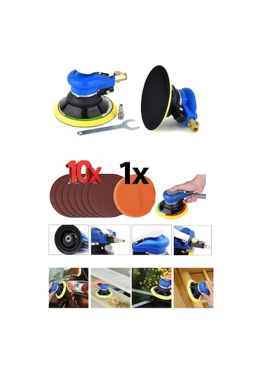 Deko Turkey DK2150HO Havalı Orbital Zımpara