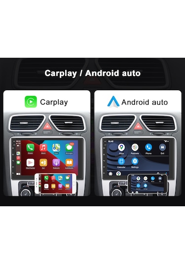 Exvol Android Multimedya +Carplayli Double 7 İnc Ips Ekran+Kamera Youtube