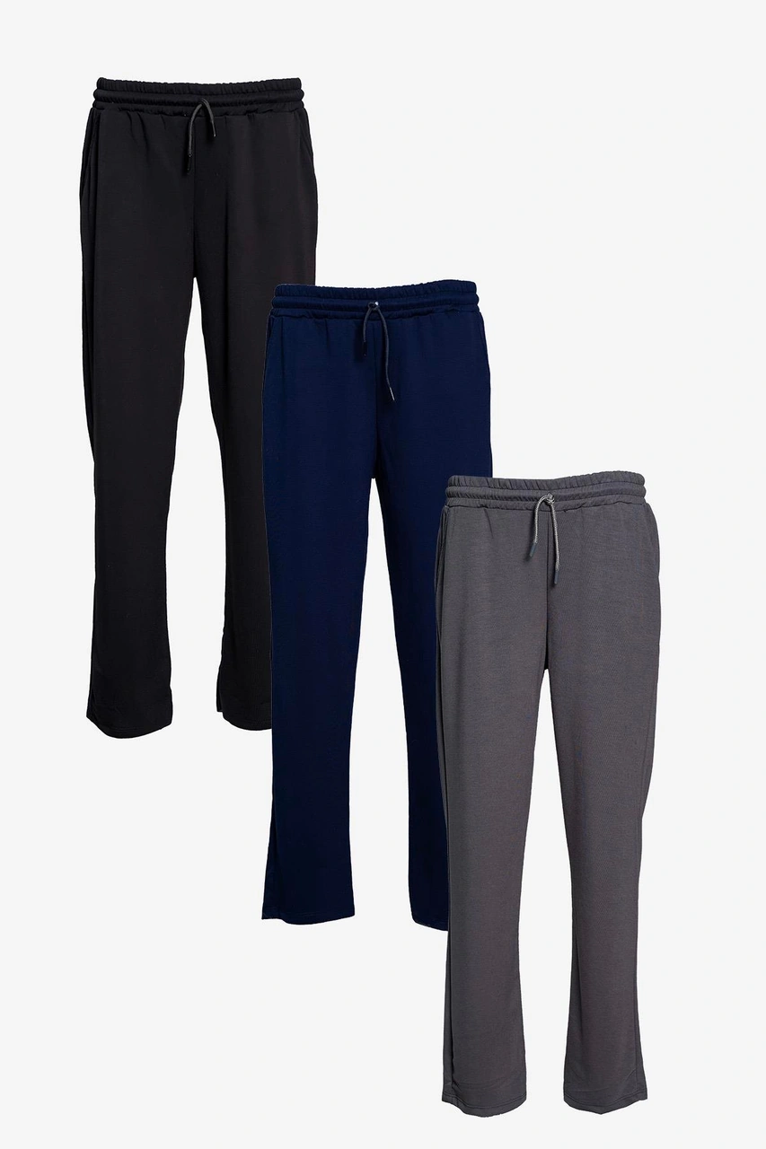 İki İplik Bol Paça Cep Detaylı Eşofman Altı - Lacivert Lacivert İki İplik Bol Paça Cep Detaylı Eşofman Altı - Lacivert Lacivert