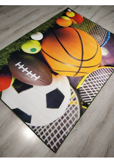 Doğuş 3Boyutluhalı 3D-910 Top Spor Halı 140X200 Cm