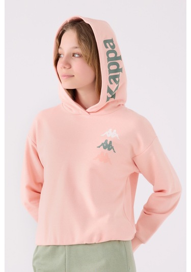 Kappa Kız Çocuk Pembe Sweatshirt 5274-46743 Pembe