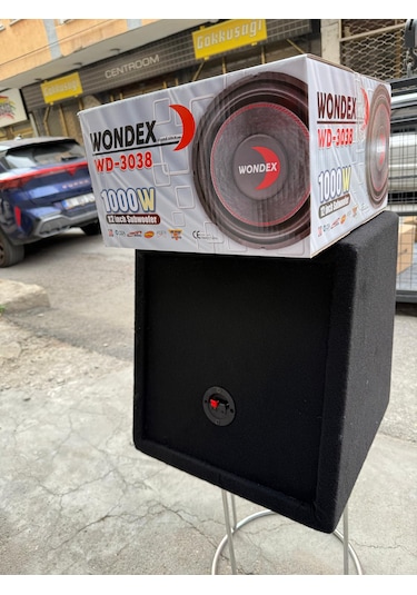 Wd-3038 L Port Mini Kare Kabinli 30 Cm Subwoofer Bas 1000wat 350w Rms Bufır