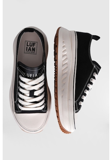 Lufian Shay Siyah Bayan Sneaker Spor Ayakkabı Siyah