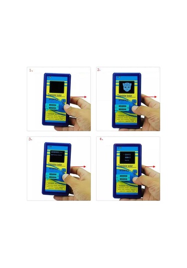 Suntek Transistör Test Cihazı Hafif Esr Metre Renkli-kabuk