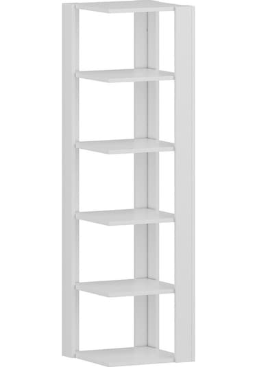 Ankle Köşe Rafı, Kitaplık - Parlak Beyaz