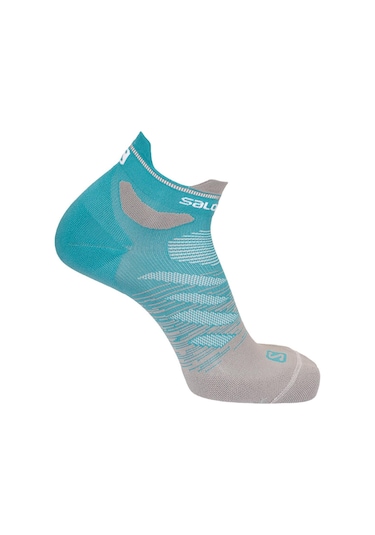 Salomon Predıct Ankle Unısex Koşu Çorabı Renkli Turkuaz