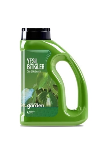 Naturwin Garden Yeşil Bitkiler Bitki Besini Vitamin 600 ML