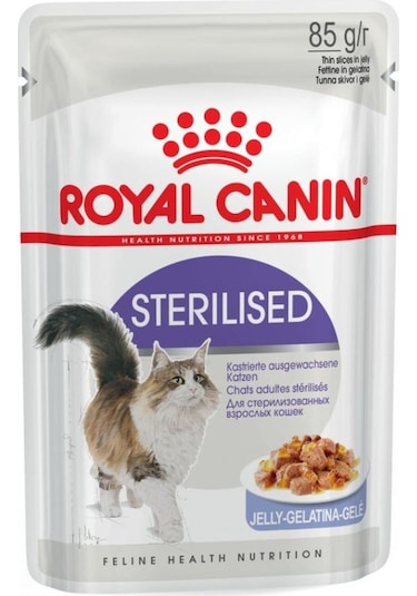 Royal Canin Sterilised Jelly Pouch Kısırlaştırılmış Yetişkin Kedi Yaş Maması 85 G