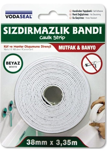 Vodaseal Küvet Sızdırmazlık Bandı 38mmx3,35 Mt