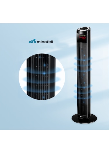 Minofell Mino Mf-5506s Kule Tip Vantilatör 45w 220v Dijital Ekran