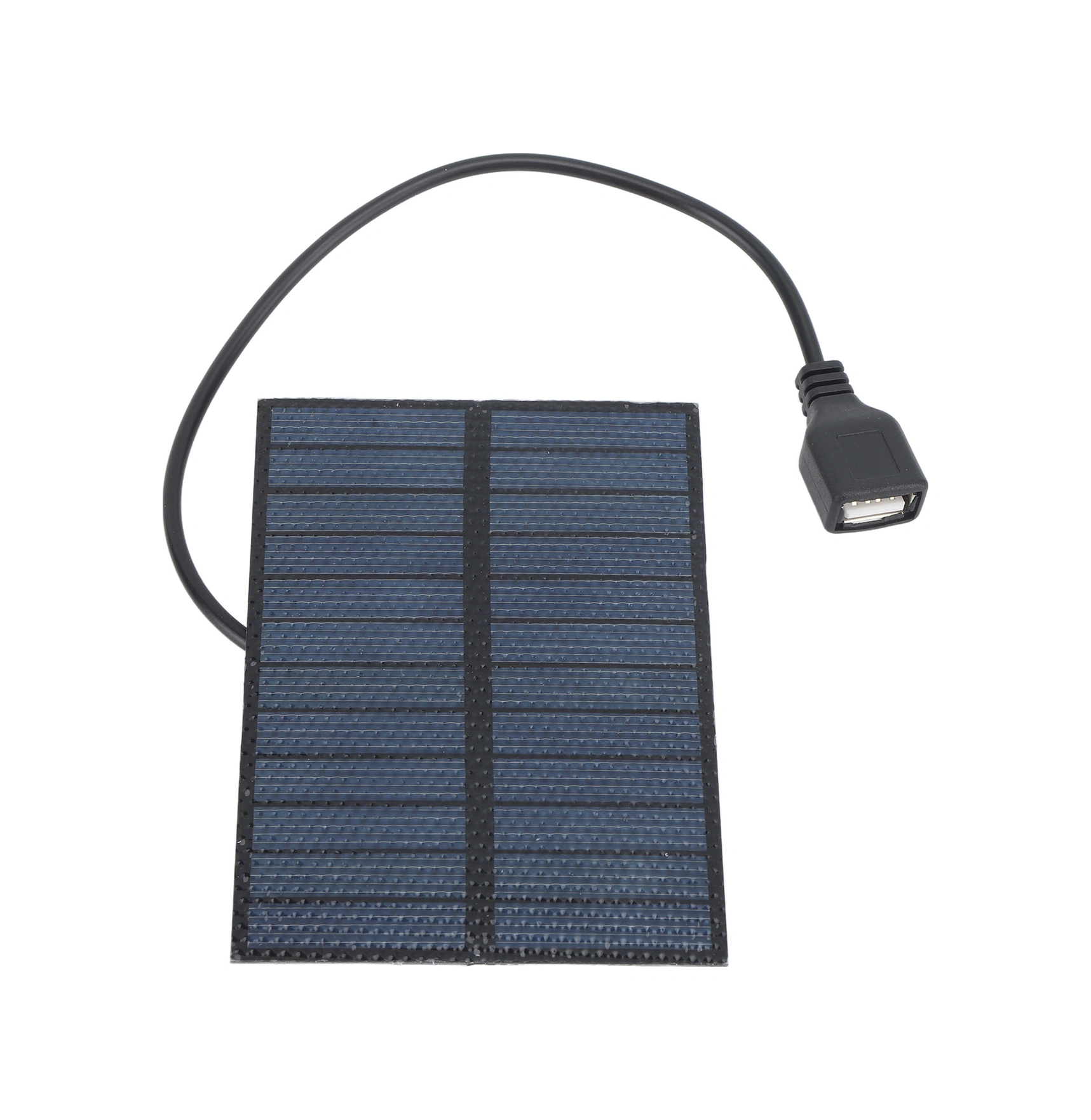 Geeroyoo 3w 5v Usb Çok Kristal Güneş Paneli - Taşınabilir Dış Mekan Şarj Cihazı Geri Çekim Yok - Ip67 Su Geçirmez