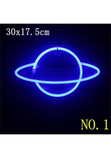 Novahub Mavi Led Neon Işıklı Tabelalar Bulut Neon Burcu Duvar Lambası Dekor Doğum Günü Hediyesi Neo Ev Partisi Dekoratif Led Işık 56692588 Mavi Mavi