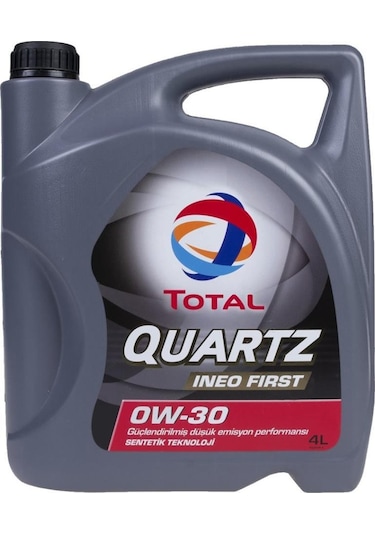 Total Quartz Ineo First 0W-30 Partiküllü Sentetik Motor Yağı 4 L