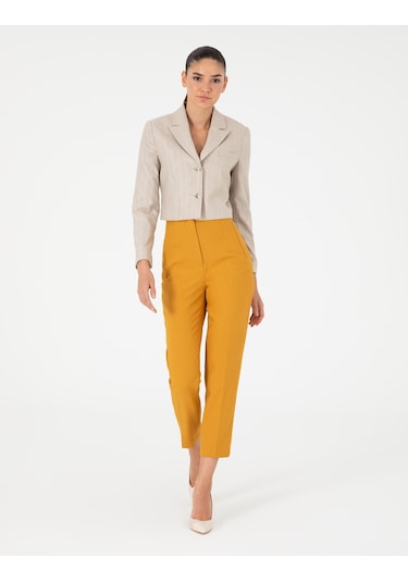 Pierre Cardin Kadın Safran Pantolon 50290370-vr043 Safran
