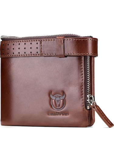 Moveevo Erkek Deri Üç Katlı Cüzdan Kahve Rengi - Vintage Stili, Çoklu Kart Slotu Ve Para Bölmeleri İle Önemli Eşyalarınızı Güvenle Taşıyın Kahve Moveevo Erkek Deri Üç Katlı Cüzdan Kahve Rengi - Vintage Stili, Çoklu Kart Slotu Ve Para Bölmeleri İle Önemli Eşyalarınızı Güvenle Taşıyın Kahve