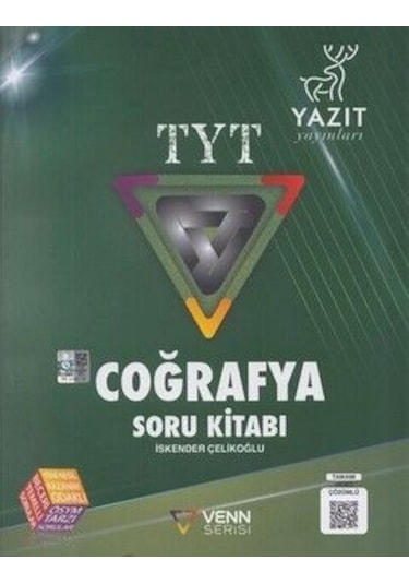Yazıt Yayınları Tyt Coğrafya Venn Serisi Soru Kitabı